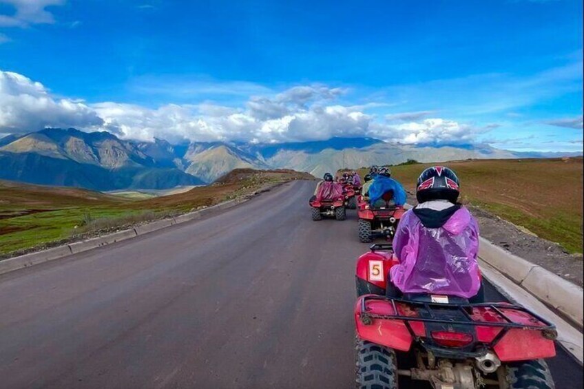 ATV Tour to Moray, Maras and Salt Flat in the Sacred Valley from Cusco