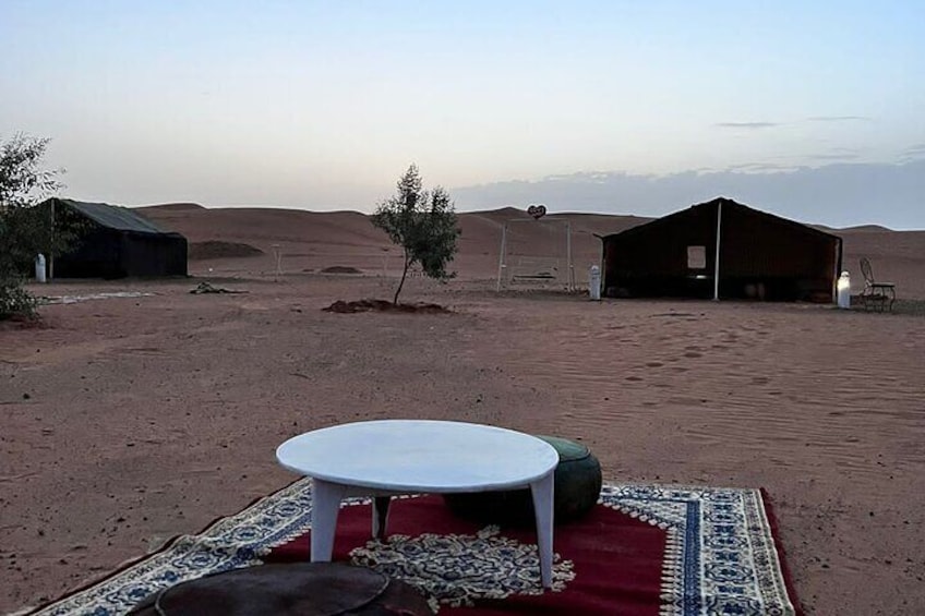 1 Night Camel Trekking Tour in Merzouga Desert Camp 