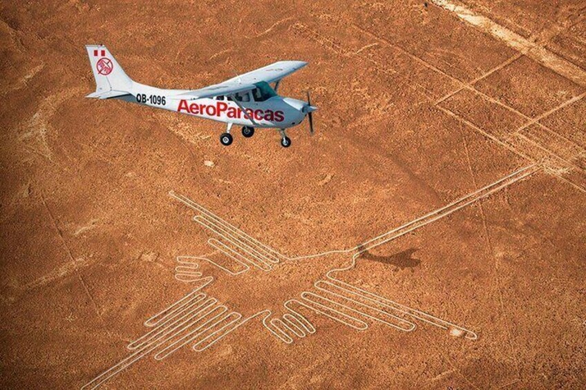 Mysterious Nazca Lines, Overflight from Ica, Huacachina Oasis & Wine Tour!