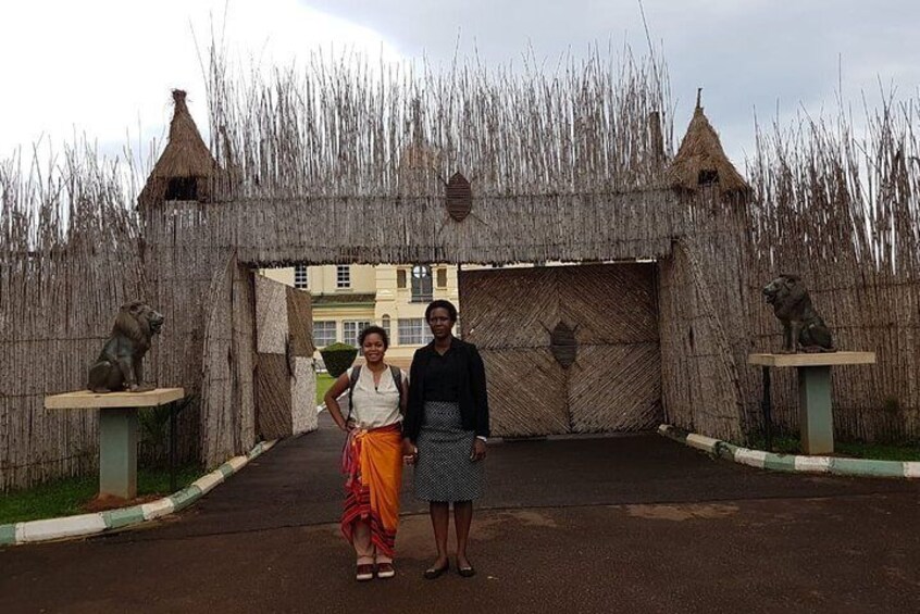 The Lubiri, Kabaka's official palace.