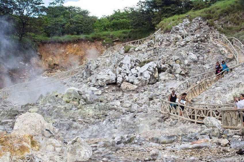 Miravalles Yellowstone of Costa Rica Volcanic Mud and Hot Springs From Guanacaste