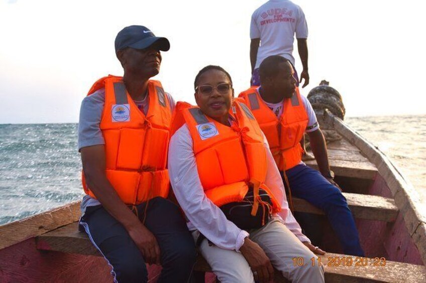 Show item 4 of 5. On the Sea to Cape Coast Castle