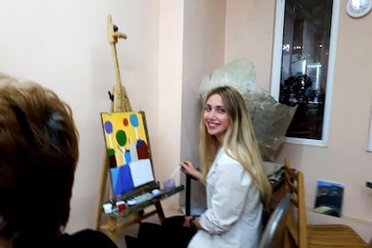 tour in art-studio in suburb of Tbilisi,you can take memories of georgia al...