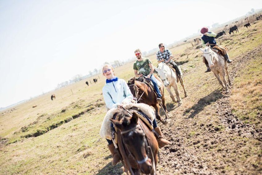 Horseback like a real gaucho