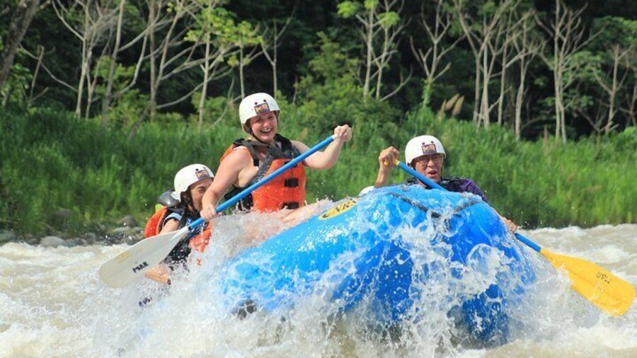 Whitewater Rafting Savegre River Class II & III + Waterfall Break