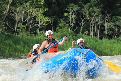 Whitewater Rafting Savegre River Class II & III + Waterfall Break