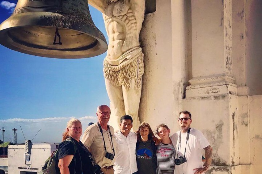 On the roof of the Leon, Cathedral