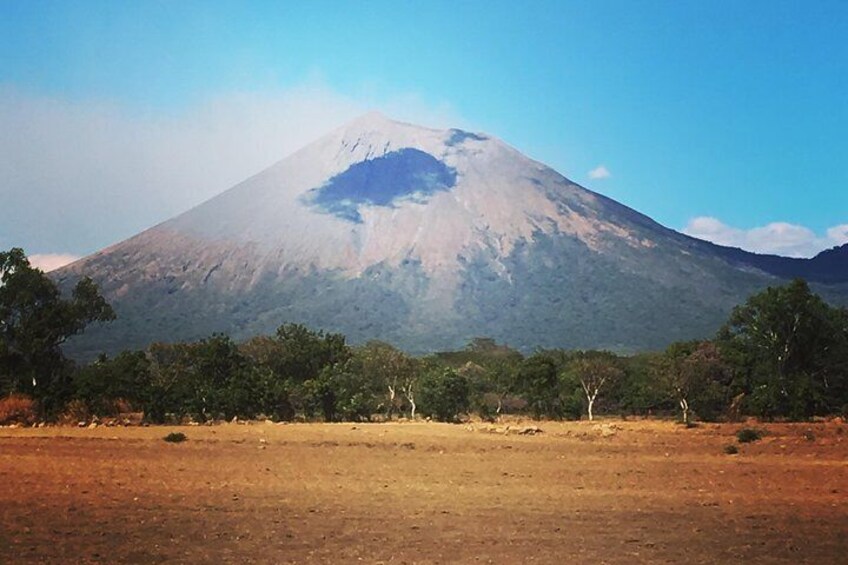 San Cristobal Volcano, on the way to Colonial Leon.
