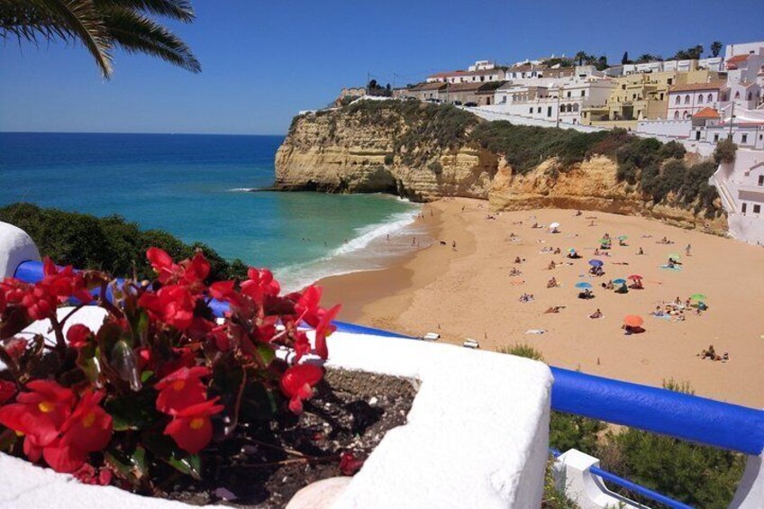 Carvoeiro a hidden gem of the Algarve, close by we have the amazing Benagil caves 