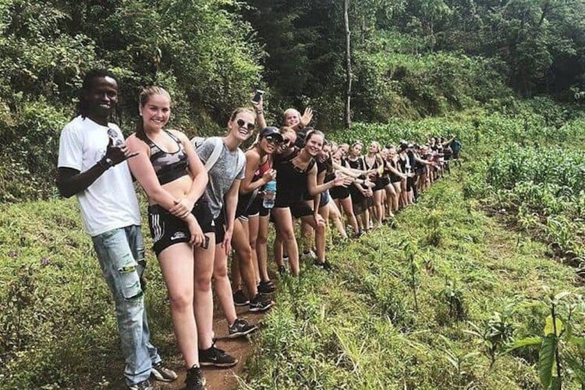 Materuni waterfalls, coffee tour & kikuletwa hot springs
