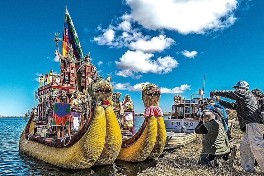 Lake Titicaca (Half Day) - Uros Island