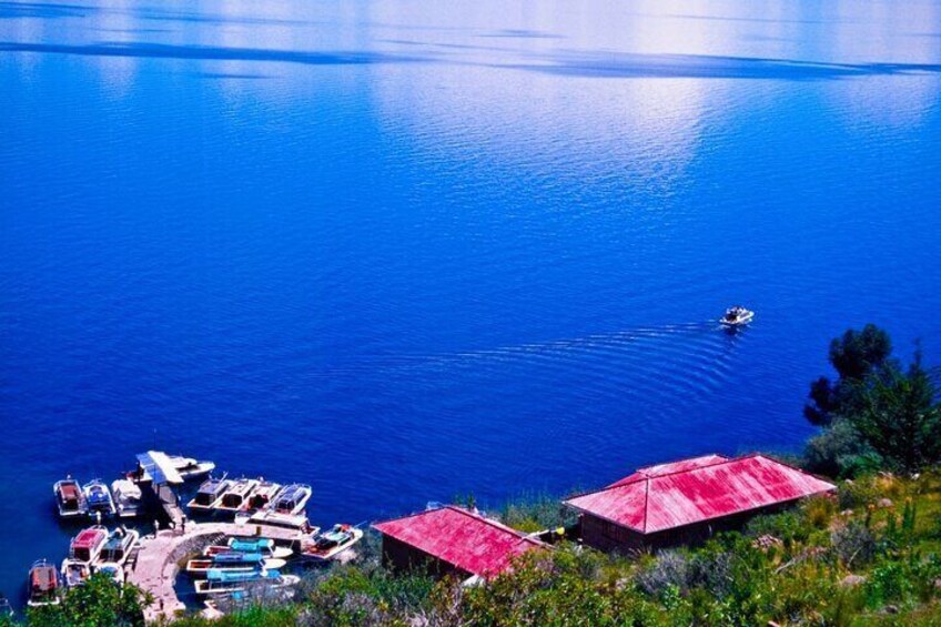 Take in the serene beauty of Taquile Island, with its tranquil landscapes and breathtaking views of Lake Titicaca.