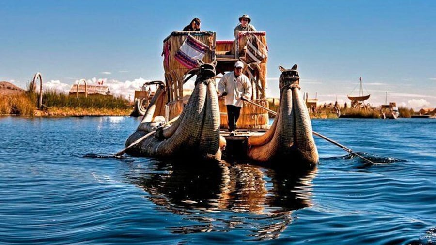 Ride a Traditional Totora Reed Boat