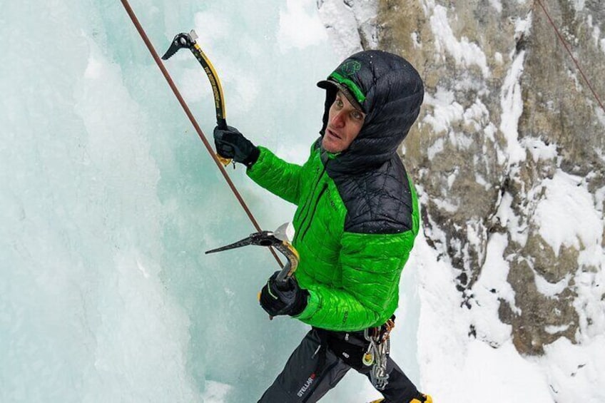 Experience Ice Climbing in Banff, Canada