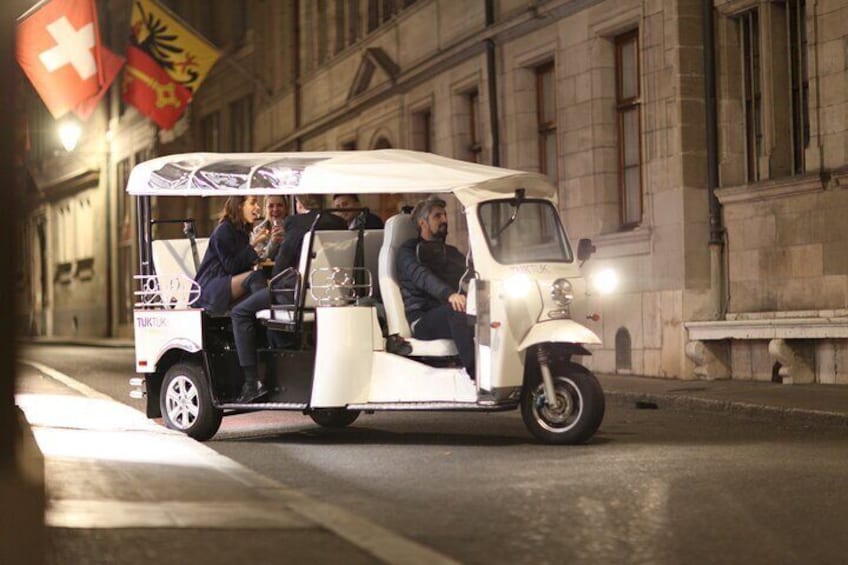 Geneva Watch Tour in a TukTuk (electric)