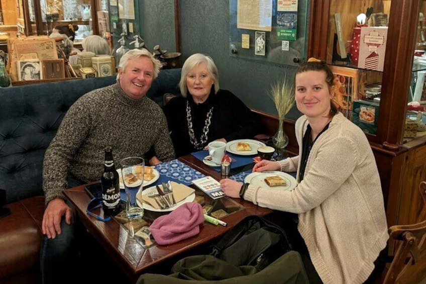 Having a great break with delicious treats in the Strudel House