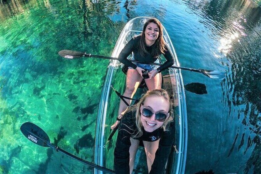 2 Hour Glass Bottom Guided Kayak Eco Tour In Rainbow Springs Small Group