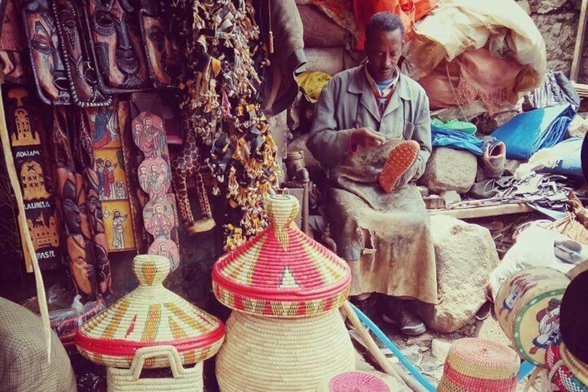 Handcraft and basketry part of Marcto.