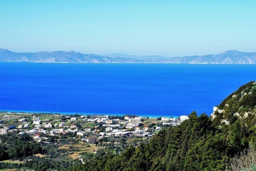 Panoramic View of the West Coast of Rhodes Island