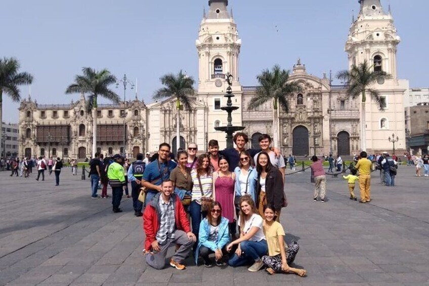 Lima's main plaza, always a great place for those memorable photos of this great City of Kings!