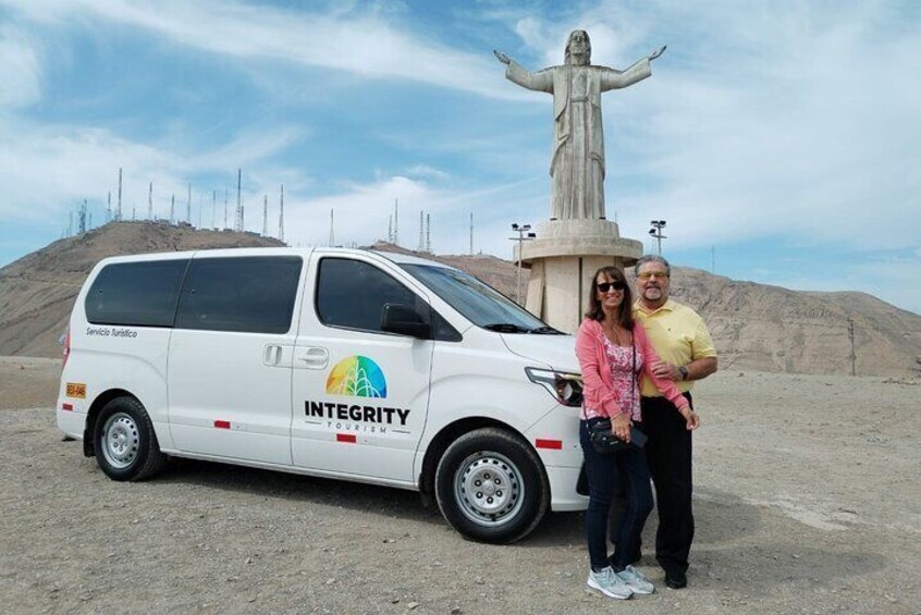 The Cristo Blanco of Chorrillos