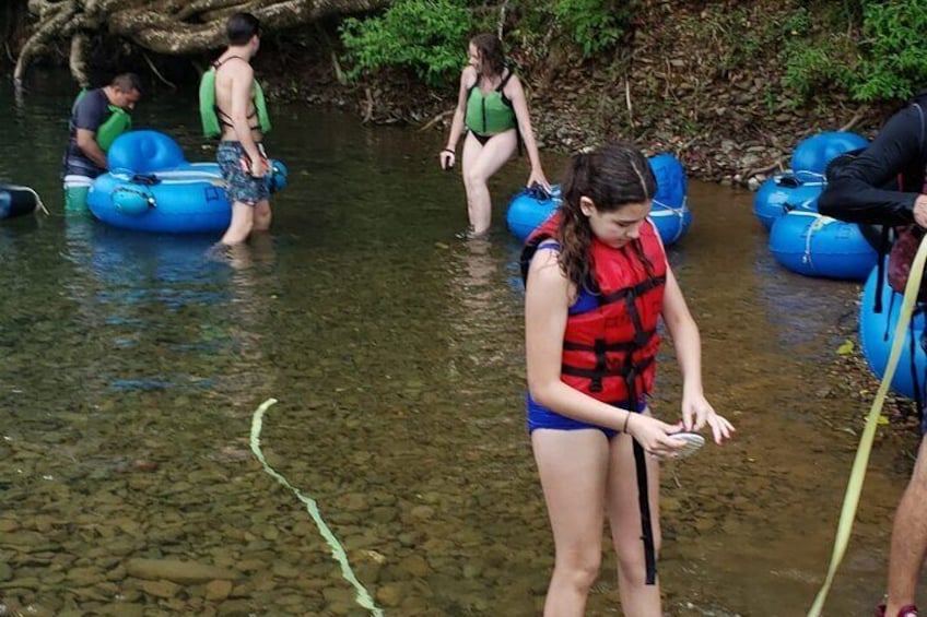 Cave Tubing