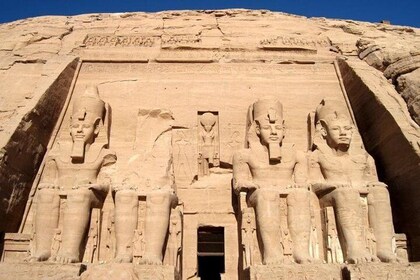 Abu Simbel temples by Private air-conditioin Vehicle