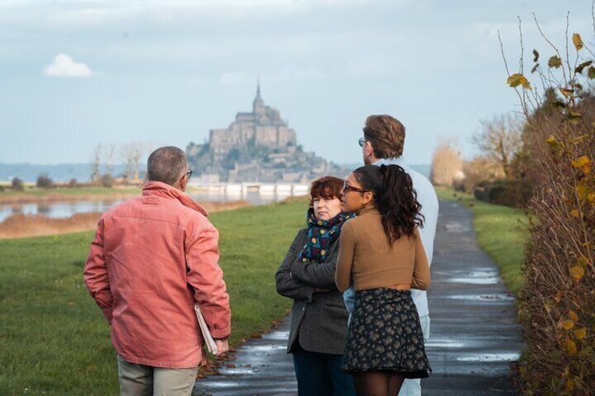 at the Mont St Michel