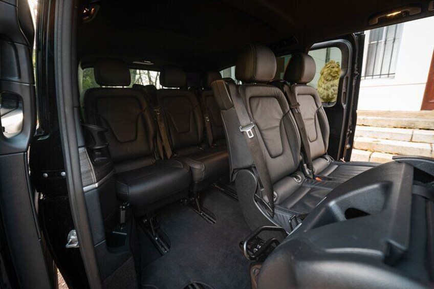 your van for this tour