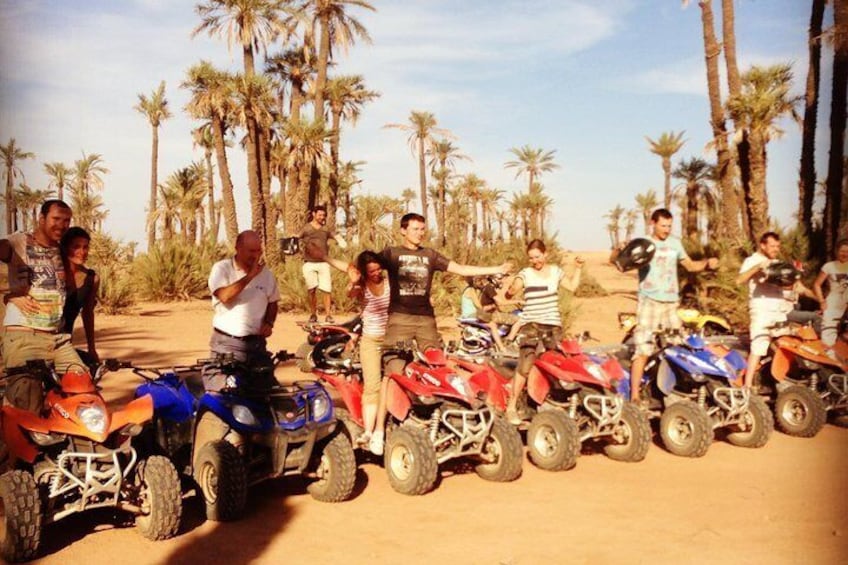 Best Quad Ride at Palmeraie