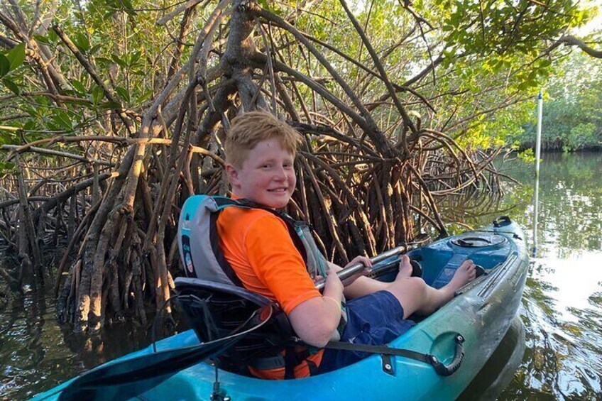 Thousand Island Mangrove Tunnel, Manatee & Dolphin Kayak Tour w/Cocoa