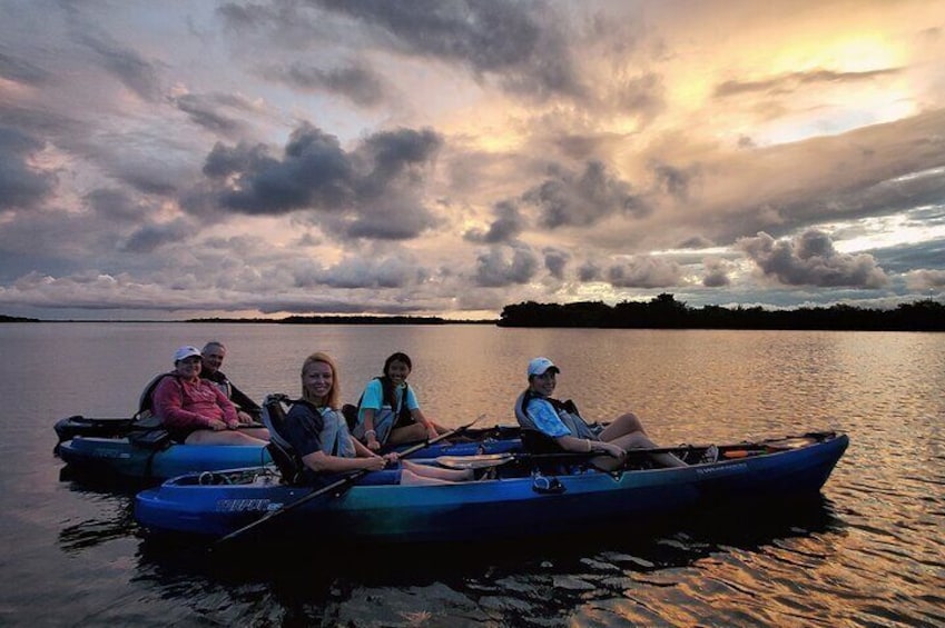 Thousand Islands Mangrove Tunnel Sunset Kayak Tour with Cocoa Kayaking!