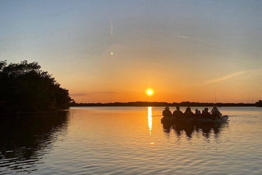Thousand Islands Mangrove Tunnel Sunset Kayak Tour with Cocoa Kayaking!