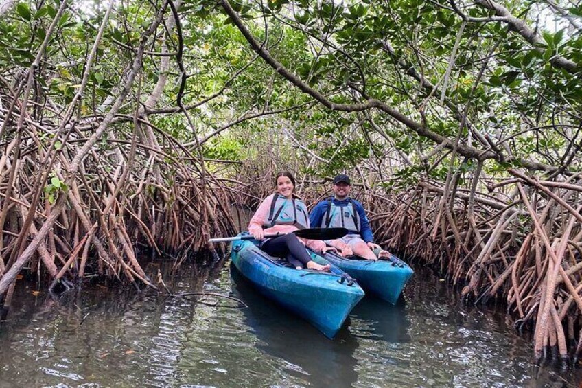 Thousand Islands Mangrove Tunnel Sunset Kayak Tour with Cocoa Kayaking!