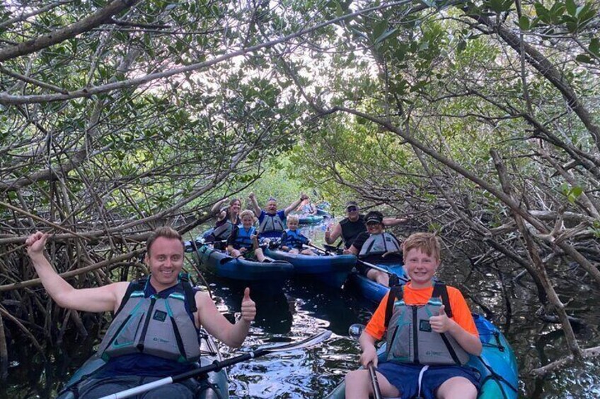 Thousand Islands Mangrove Tunnel Sunset Kayak Tour with Cocoa Kayaking!