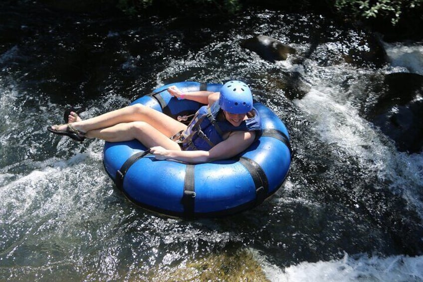 Zip Lines Horseback Riding and River Tubing Combo with lunch