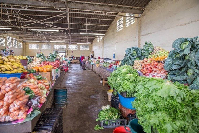 fresh vegetables in the Market