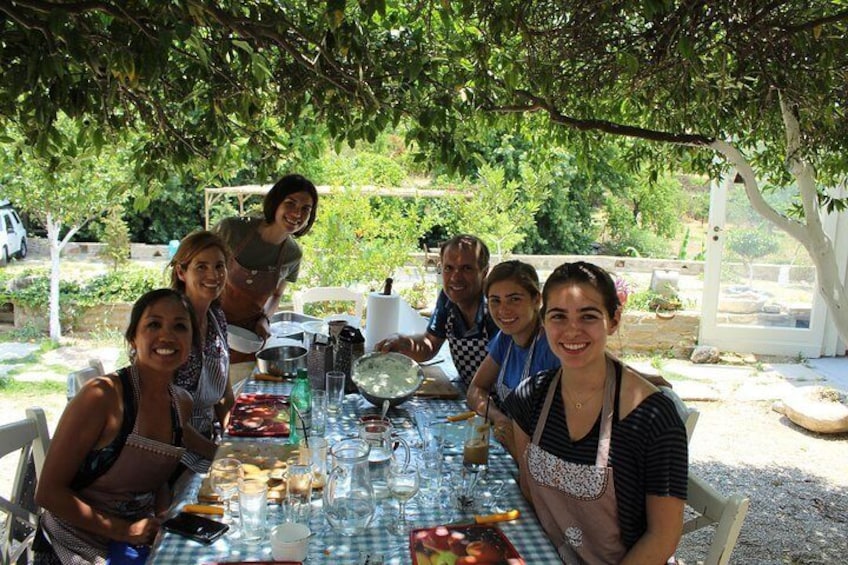 Naxos:Half-day cooking class at Basiliko 