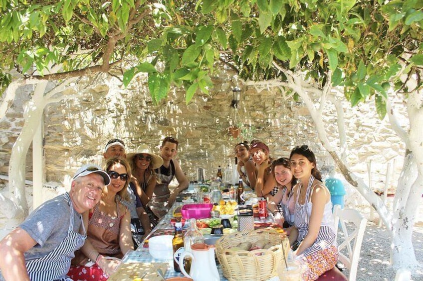 Naxos:Half-day cooking class at Basiliko