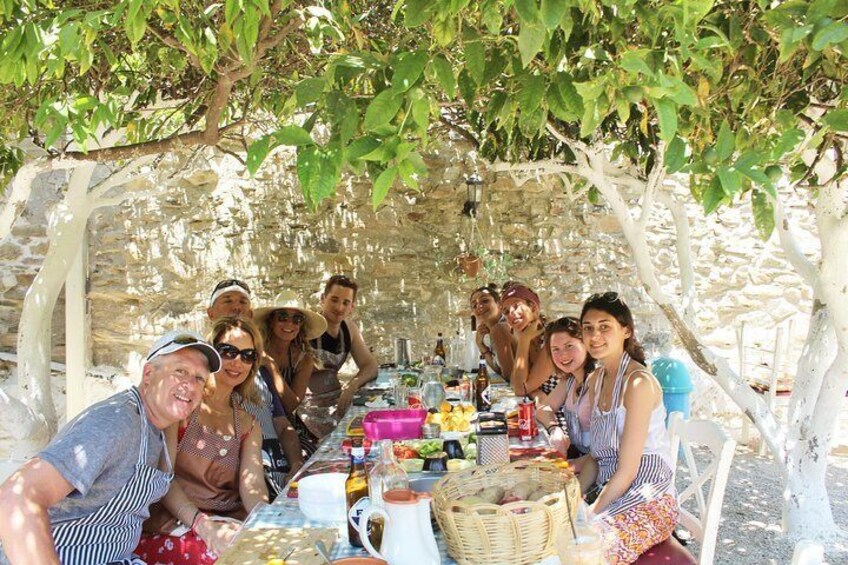 Naxos:Half-day cooking class at Basiliko