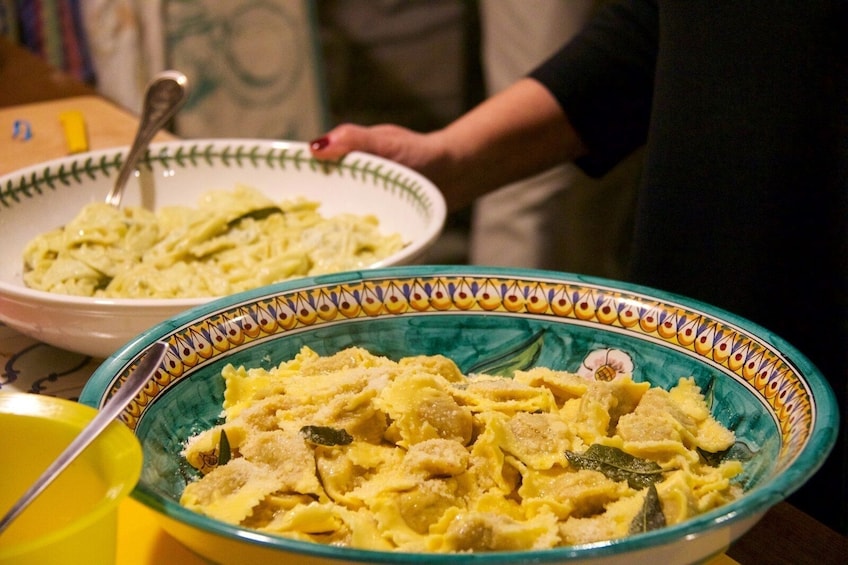Show item 5 of 5. Emilian Cooking class with a local chef at the farmhouse