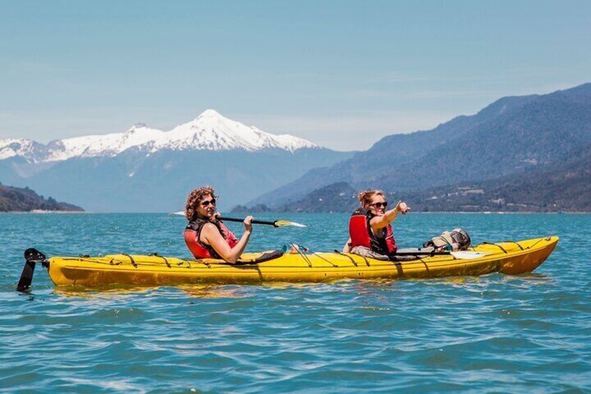Sea Kayaking the first fjord of Patagonia