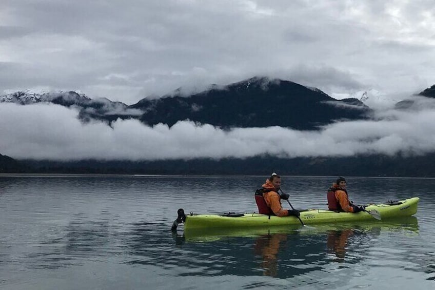 Sea Kayaking the first fjord of Patagonia