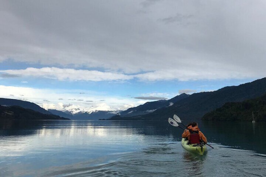 Sea Kayaking the first fjord of Patagonia