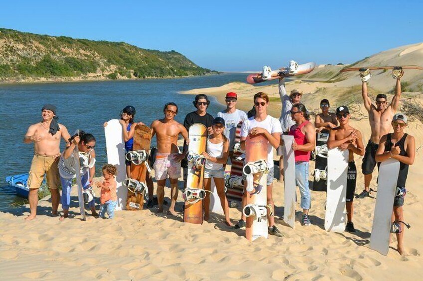 Sandboarding is perfect for solo travellers, couples or big groups