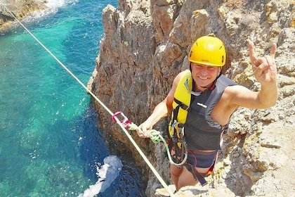 Cagliari: Professional Guided Coasteering Tour from Pinus Village