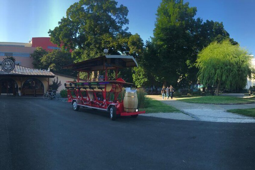 Beer Bike Bratislava Tour