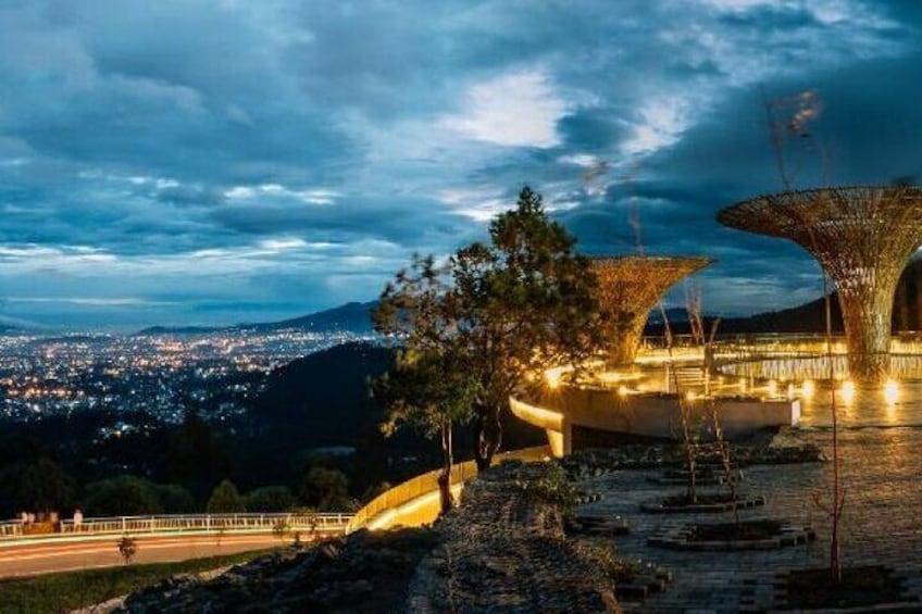 View point from mount Entoto Hills 