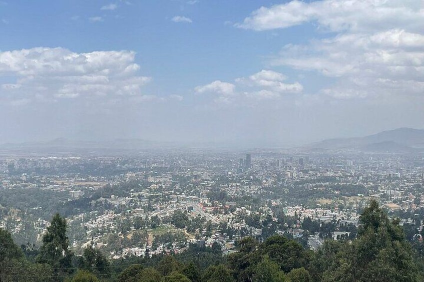 Entoto Mountain From Addis Ababa