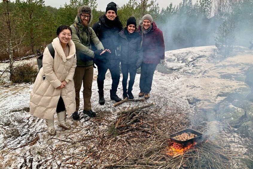 Morning Hike in Nacka Nature Reserve